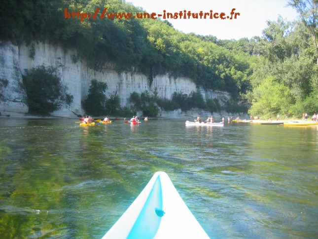 La balade en canoë