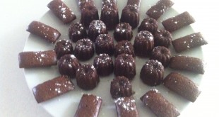 Dessert canelés et financiers au chocolat