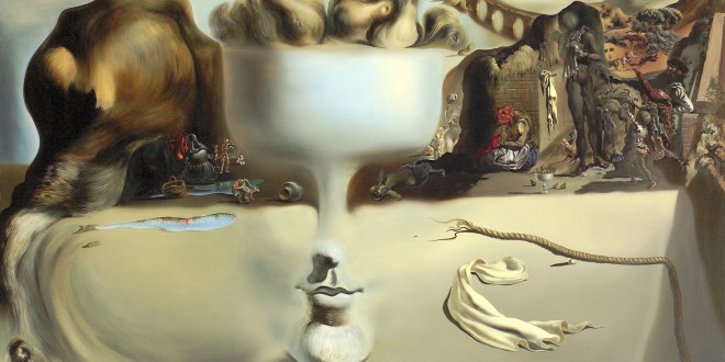 Salvador Dali Apparition of a Face and Fruit Dish on a Beach 1938