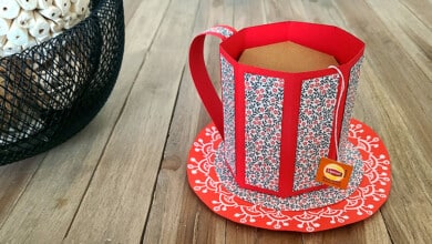 tuto Bricolage de Noël tasse de thé