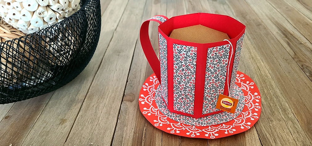 tuto Bricolage de Noël tasse de thé