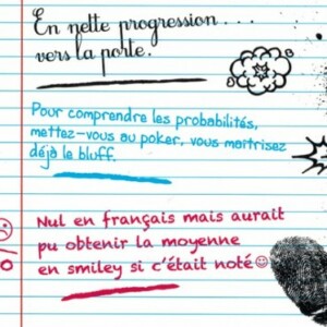 livret scolaire humour