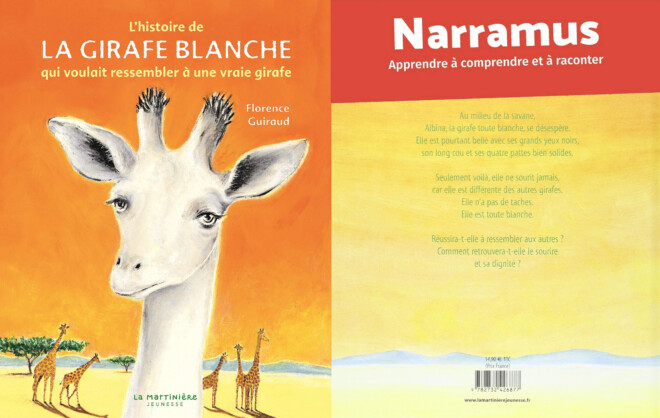 acheter la girafe blanche narramus