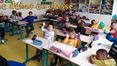 le débat en classe à l'école