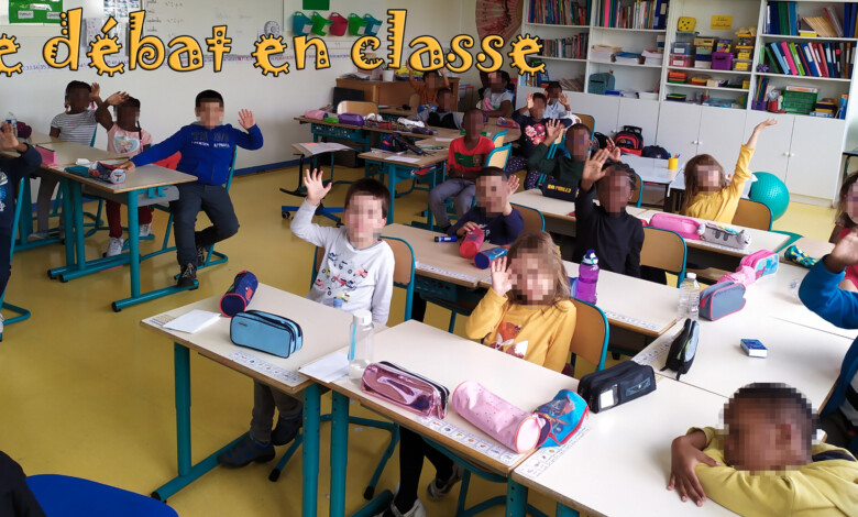 le débat en classe à l'école