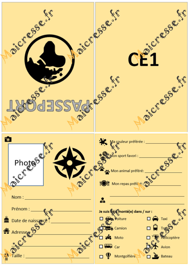 Passeport Tour du monde complet apercu 1
