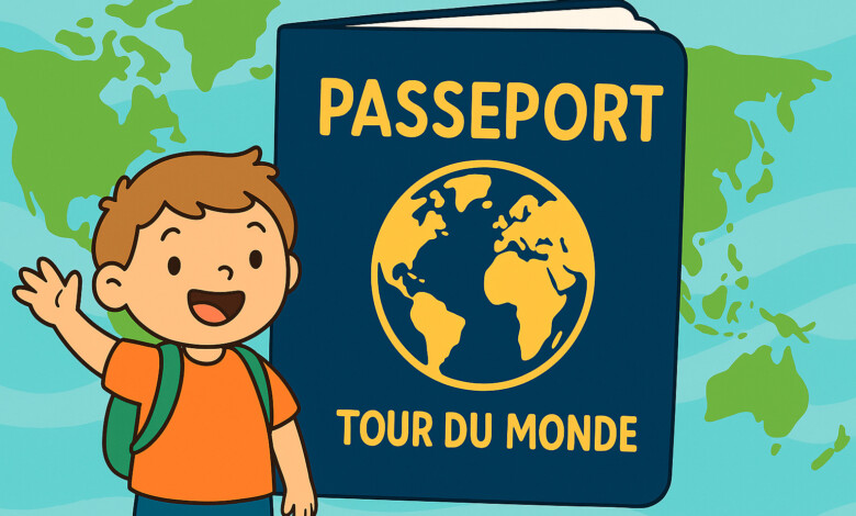 Projet Tour du Monde et Europe passeports complets