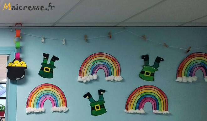 décorations Arts Visuels Saint Patrick